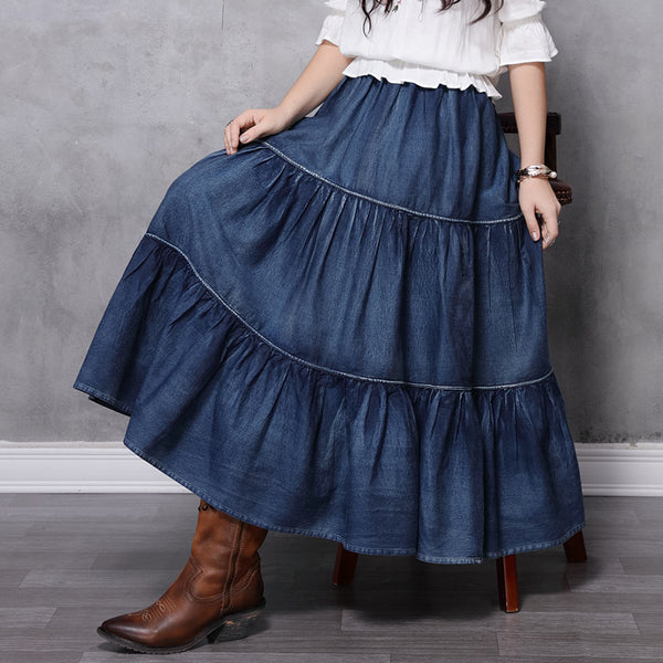 The New Vintage All-Matching MIDI Skirt